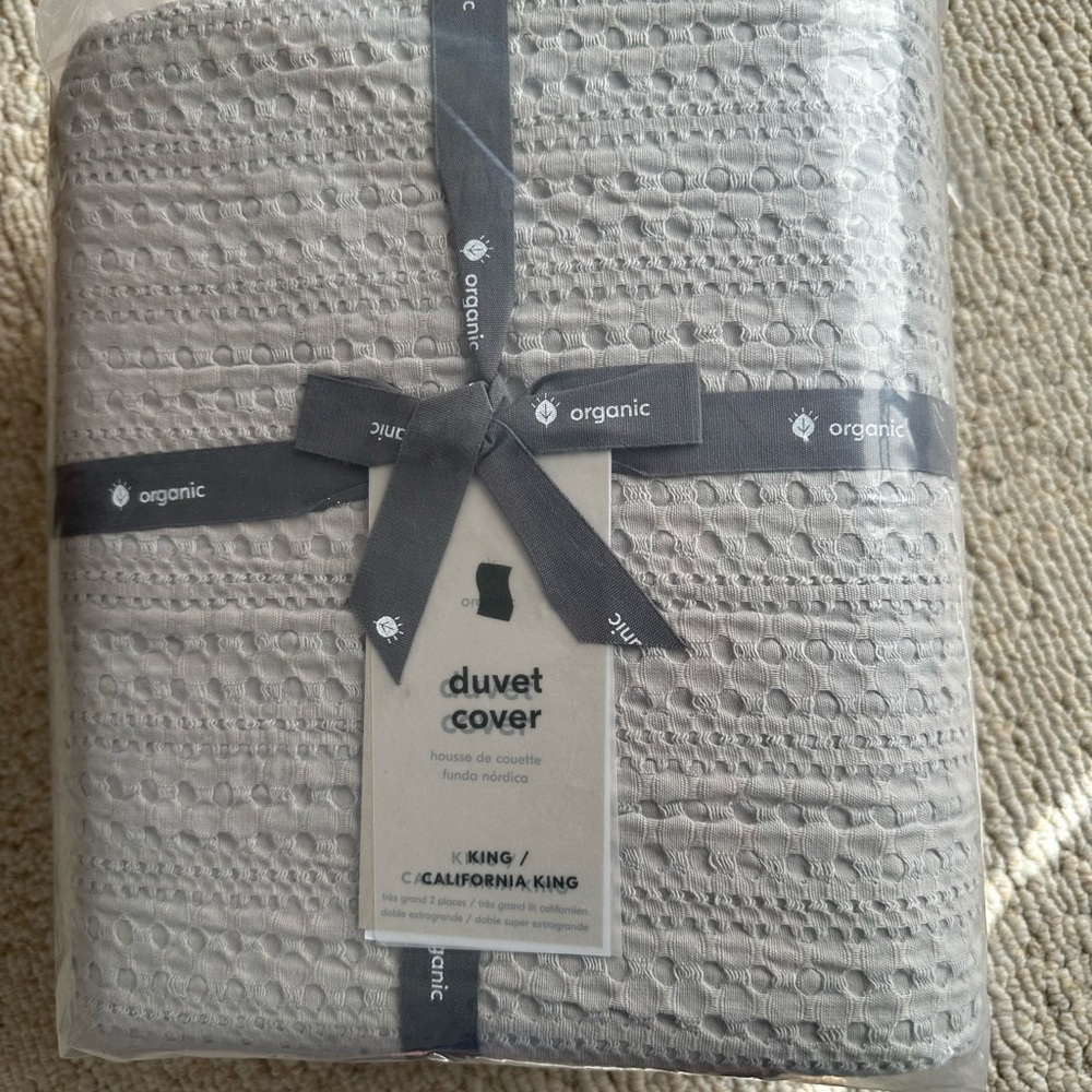 West Elm King/Cali King Duvet Cover